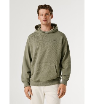 Sweatshirt Geo Small green