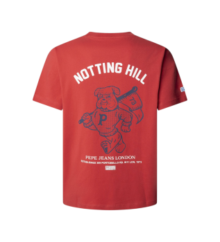 T-shirt Gideon vermelha