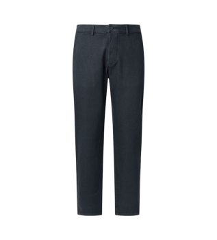 Marineblaue Chino-Hose