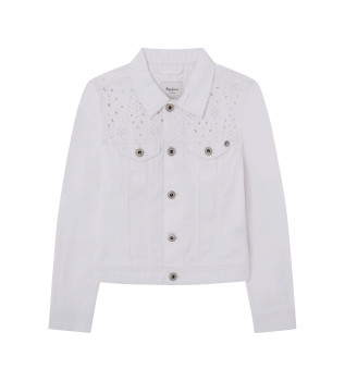 Cazadora Isa blanco