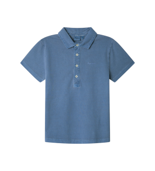 Jeremi blue polo shirt