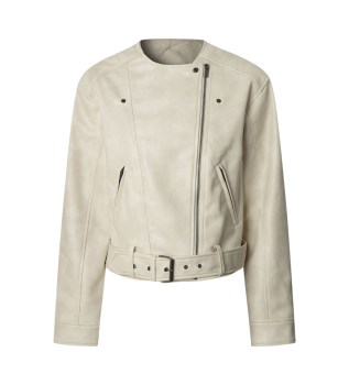 Giubbotto da motociclista bianco Juliette