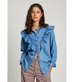 Katia blauw shirt