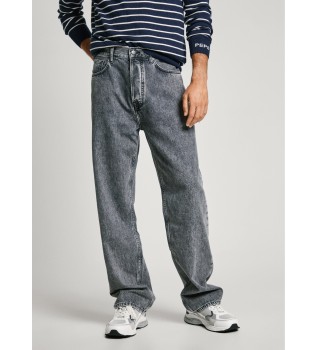 Jeans Loose Straight Carbon grey