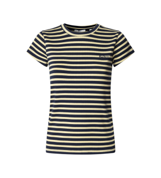 Gestreept Merida shirt marineblauw