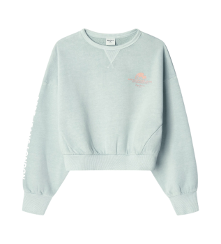 Felpa turchese Mila