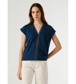 Maglietta blu navy Mila