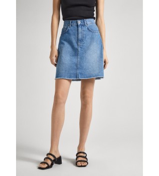 Minirok Hw blauw