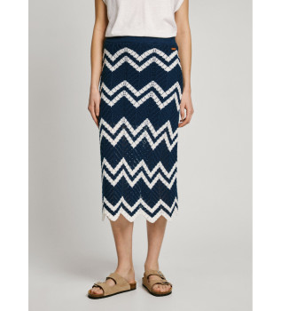 Saia Ollie azul-marinho