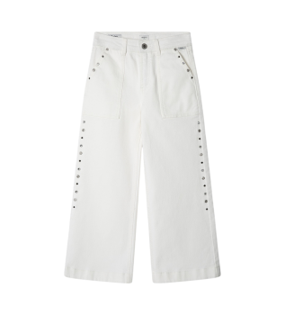 Poppy trousers white