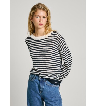 Marineblauer Pullover von Poppy