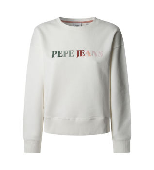 Sweatshirt Reagan vit