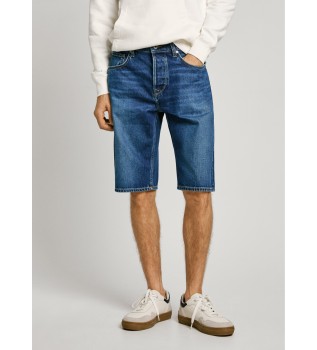 Callen corto e rilassato blu