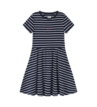 Robe courte Rubi navy