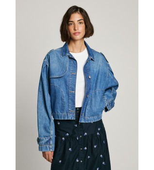 Cazadora Silvia azul