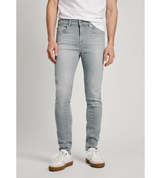 Jean skinny gris