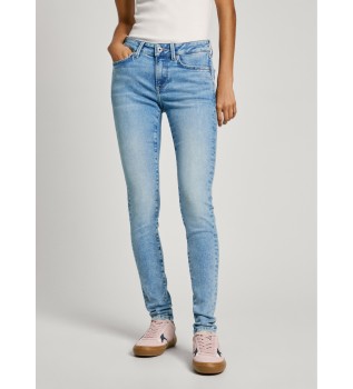 Skinny Jeans Lw blau