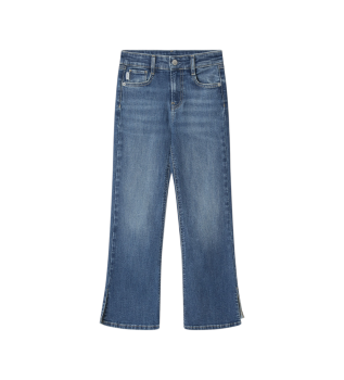 Jeans slim fit flare Willa blå