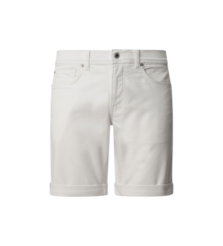 Gymdigo slim Bermuda shorts white 