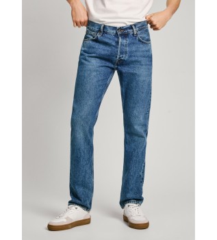 Jeans Recht Blauw