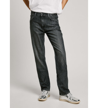 Straight Fit Jeans Mary schwarz