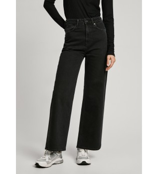 Uhw Lexa straight jeans noir