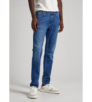 Jeans Tapered azul