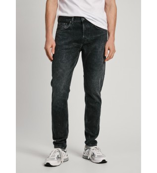 Jeans Tapered negro