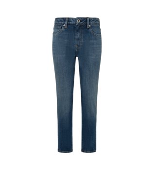 Jeans Tapered Hw bleu