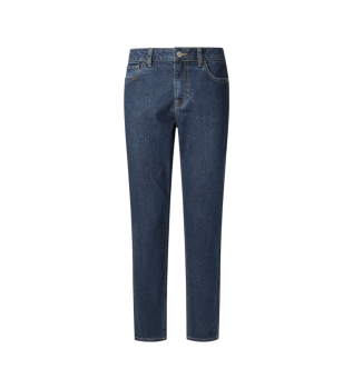 Jeans Tapered Hw Violet denim