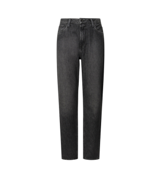 Jeans in Passform Taper Violet schwarz