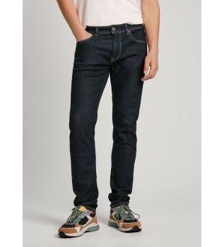 Jeans affusolati Stanley blu
