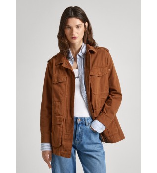 Veste Theresa marron