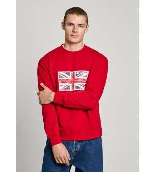 Union Crew Sweatshirt rouge