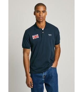 Union navy polo shirt