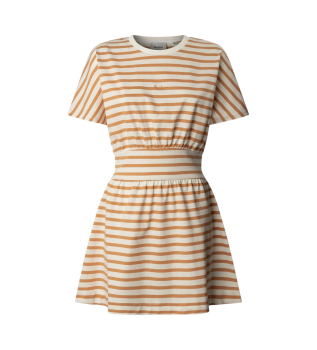 Abito corto arancione Vania