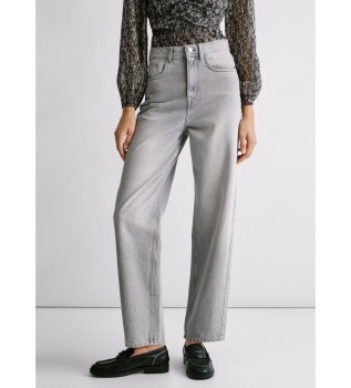 Jeans W11 Barrel Addison cinzento