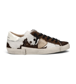 Sapatilhas de Pele Prsx Low branco