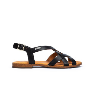 Sandalias de piel Algar  negro