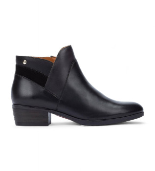 Bottines en cuir Daroca noir