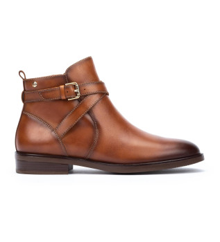 Bottines en cuir Puertollano marron