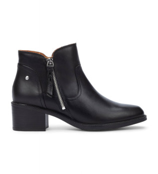 Botines de tac�n de piel Bacarot negro