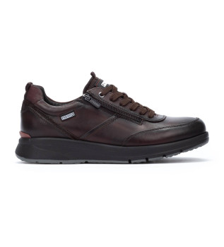 Brown Cordoba Leather Sneakers