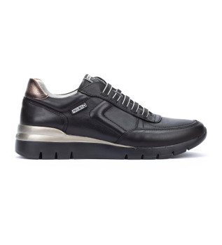 Cantabria Leather Sneakers black