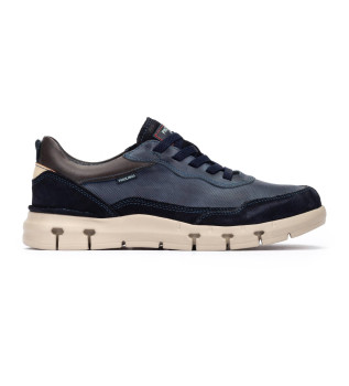 Leather Sneakers Gabanes navy