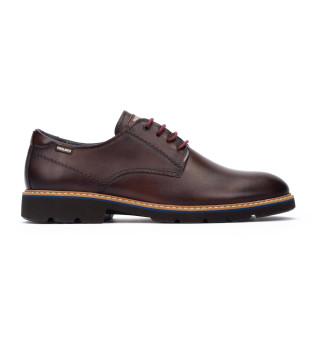 Dark brown Alarcon leather shoes