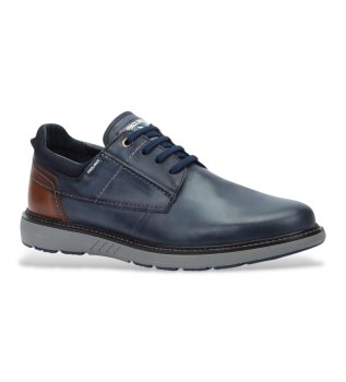 Lederschuhe Bilbao M8D navy