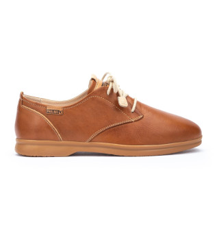 Chaussures Gandia en cuir marron
