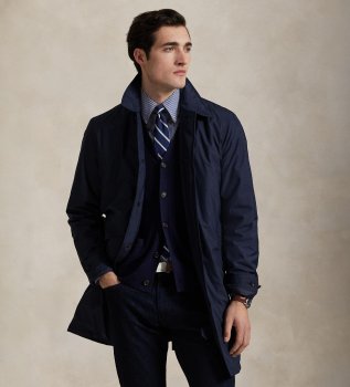 Cappotto idrorepellente ripiegabile