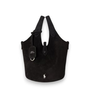 Torbica tote crossbody Polo Play iz ?rnega semi?a